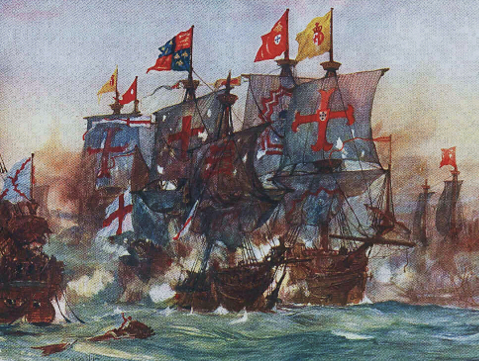 Из каравелл в галеон. 7 знаменитых сражений в которых принимал участие самый совершенный парусный корабль 17-го века