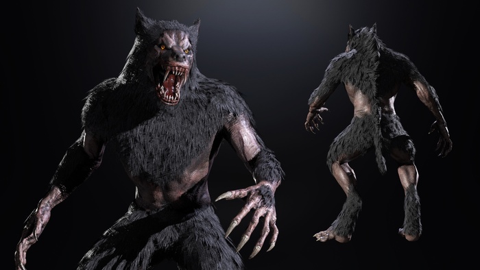 Раздача ассетов Warehouse Environment, "Werewolf" и Magic Spline Plugin на fab.com Разработка, Раздача, Gamedev, Инди, Инди игра, Unreal Engine, Unity, Asset store, Asset, 3D, Дорога, Веревка, Забор, Склад, Оборотни, Персонажи, Длиннопост