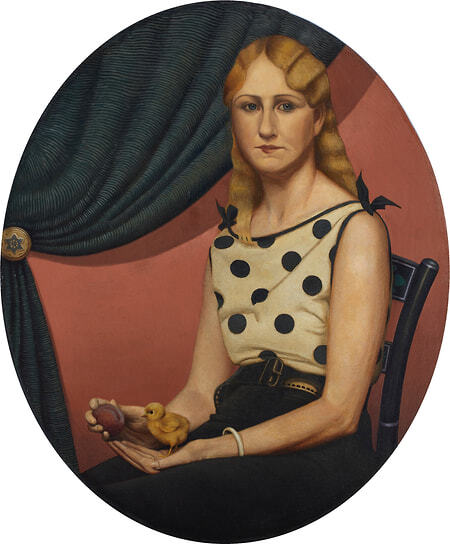 Грант Вуд. «Портрет Нэн», 1931