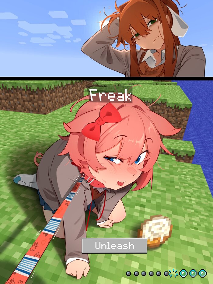 Doki Doki Literature Club! | Sayori & Monika , , Anime Art, Sayori, Monika (Doki Doki), Doki Doki Literature Club, Khyleri,  , Twitter ()