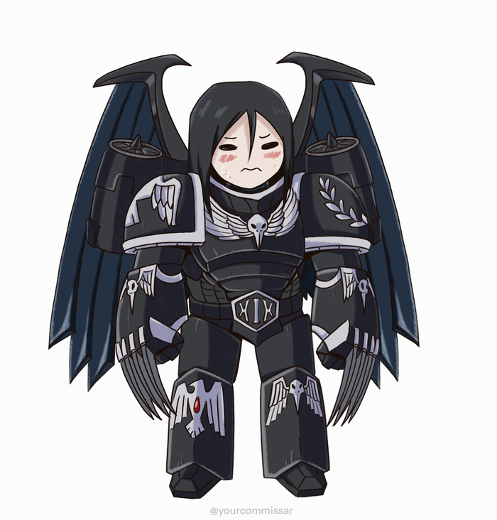   Corvus Corax, , Warhammer 30k, Warhammer, Wh Art