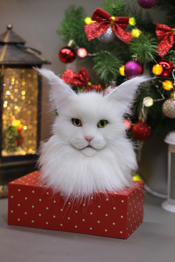 Брошь Мейн-кун по фото