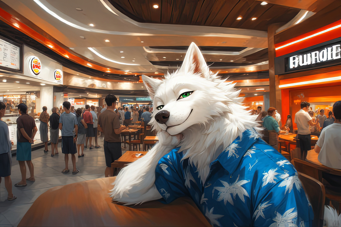 Wolmks    -  #4 ,  , Furry Art, Furry wolf,  , 