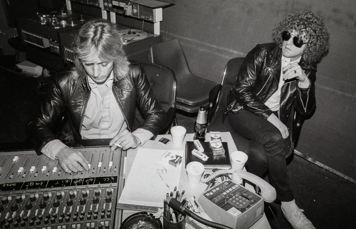 Мик Ронсон и Иэн Хантер, 1981.