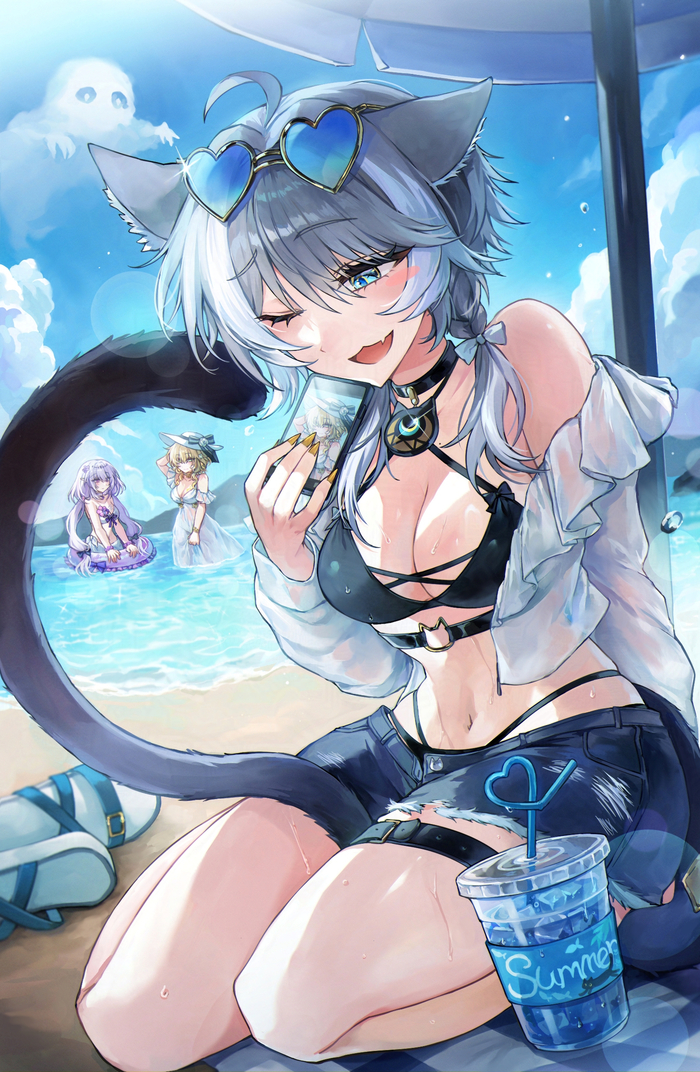   , Anime Art, Cipher (Honkai: Star Rail), Aglaea (Honkai: Star Rail), Castorice (Honkai: Star Rail), , Honkai: Star Rail