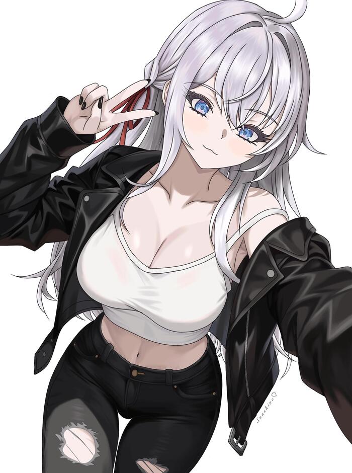 Alya , Anime Art, Alisa Mikhailovna Kujou,      -, ,  , , , 