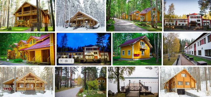 Загородный клуб «Дача» 3* - скриншот сайта ЯндексПутешествия