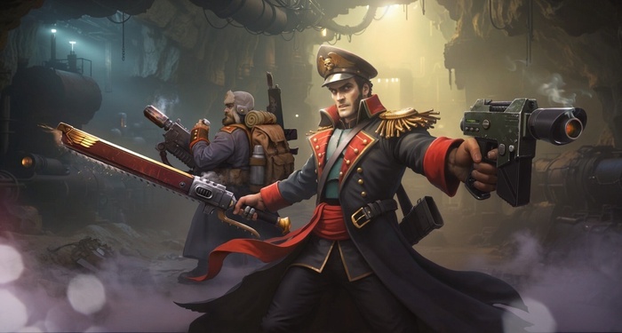    Warhammer 40k, Wh humor, Ciaphas Cain, , 