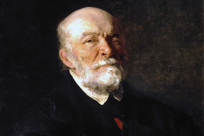 Николай Пирогов (портрет кисти Ильи Репина, 1881 год)