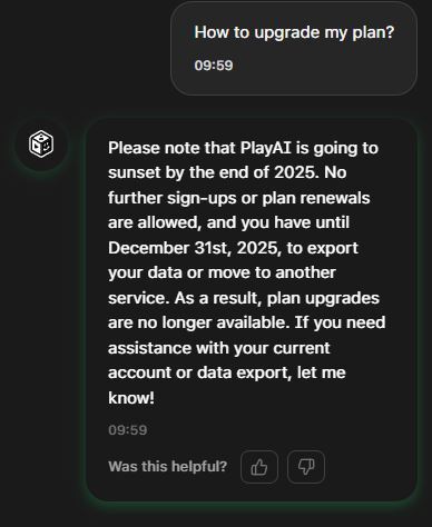    !      PlayAI  , ,  , 