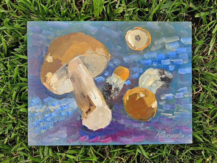 🖼 Холст на картоне/ масло 18×24 см