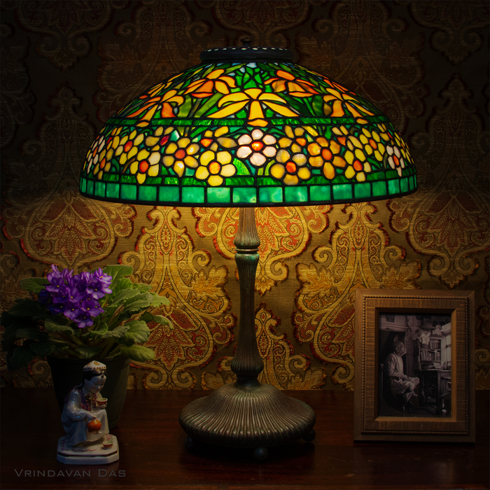  Tiffany Studios 20" Jonquil Daffodil ,   , ,  ,  , 