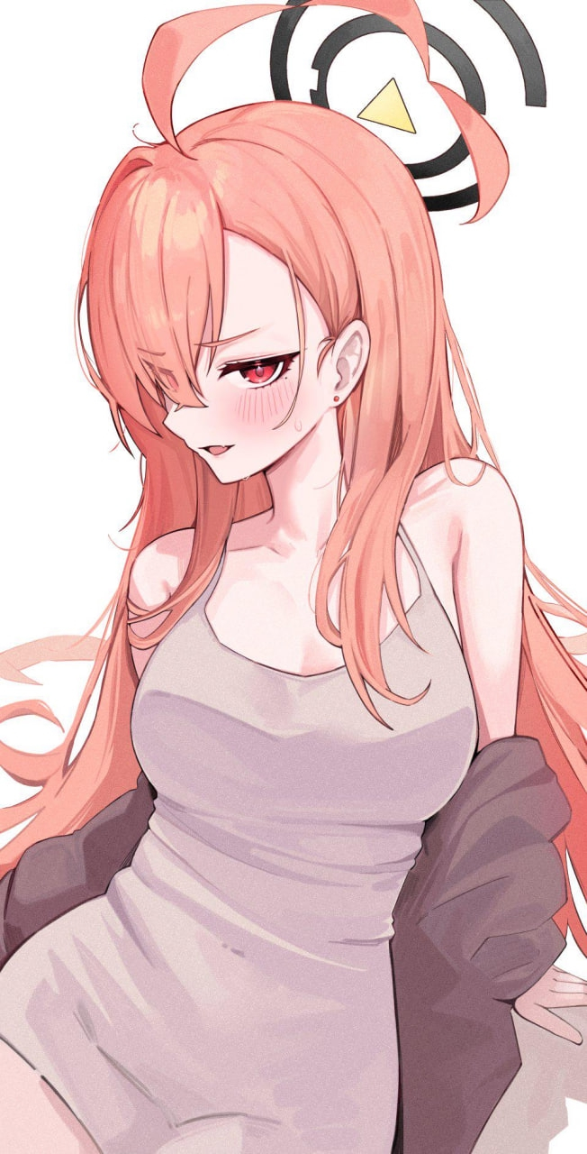    , Anime Art, Blue Archive, Mikamo Neru