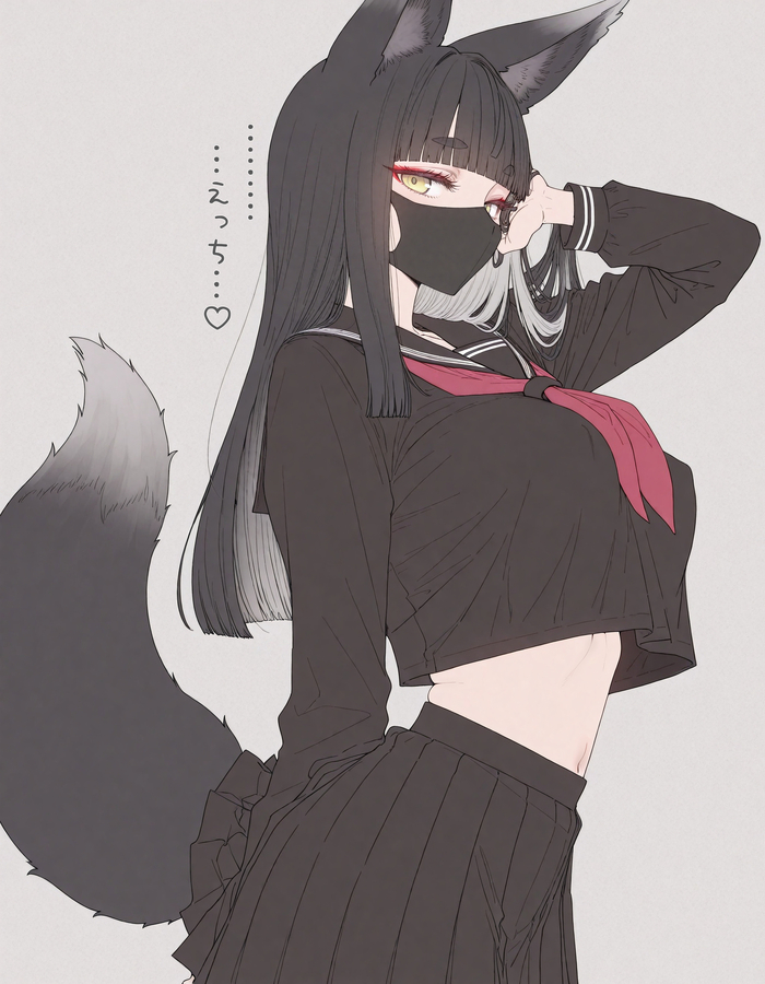  , Anime Art, , , Animal Ears, 
