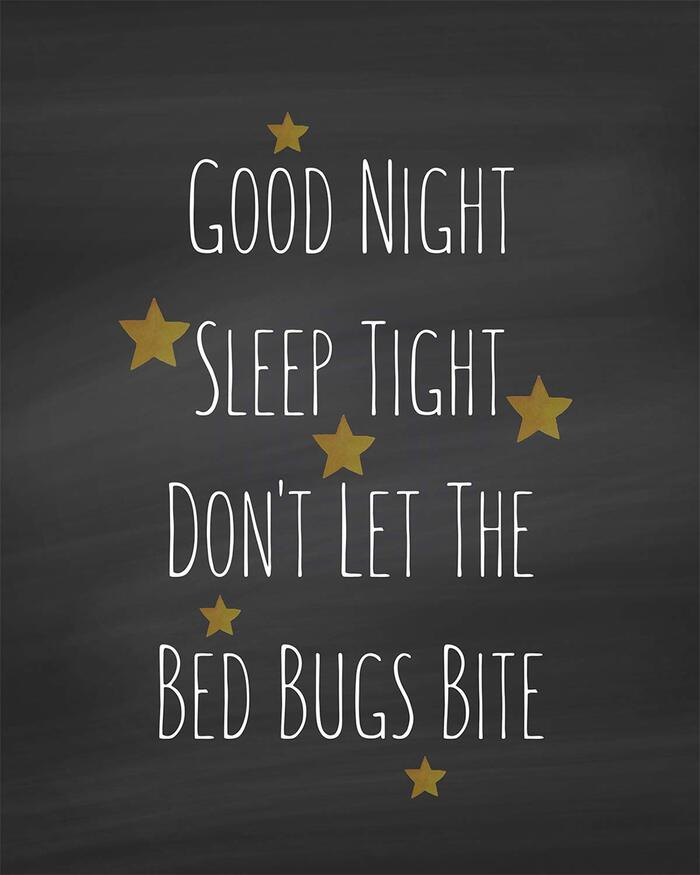     "Good night"?  ,  