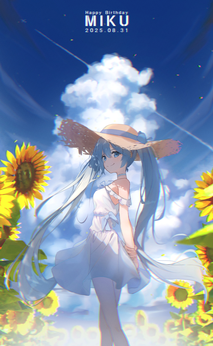 Happy Birthday, Miku! Hatsune Miku, Vocaloid, Anime Art, Vocaloid Art, ,  