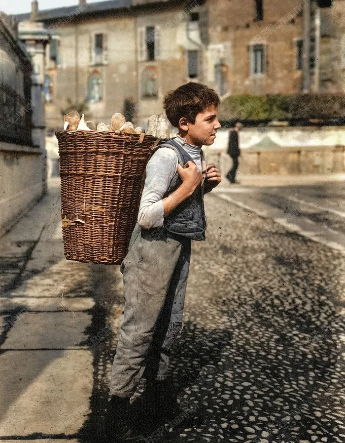 Осколки истории : Интересные и редкие ретро-фотографии Европы. 20 раскрашенных фотографий ХХ века. Часть 26 Историческое фото, Старое фото, 20 век, Фотография, Италия, Германия, Франция, Швеция, Австрия, Норвегия, Нидерланды (Голландия), Европа, Колоризация, Длиннопост