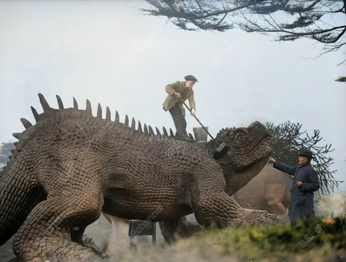 Любопытные фотографии из прошлого Великобритании. 20 раскрашенных фотографий ХХ века. Часть 22 20 век, Историческое фото, Старое фото, Фотография, Великобритания, Англия, Лондон, Колоризация, Длиннопост