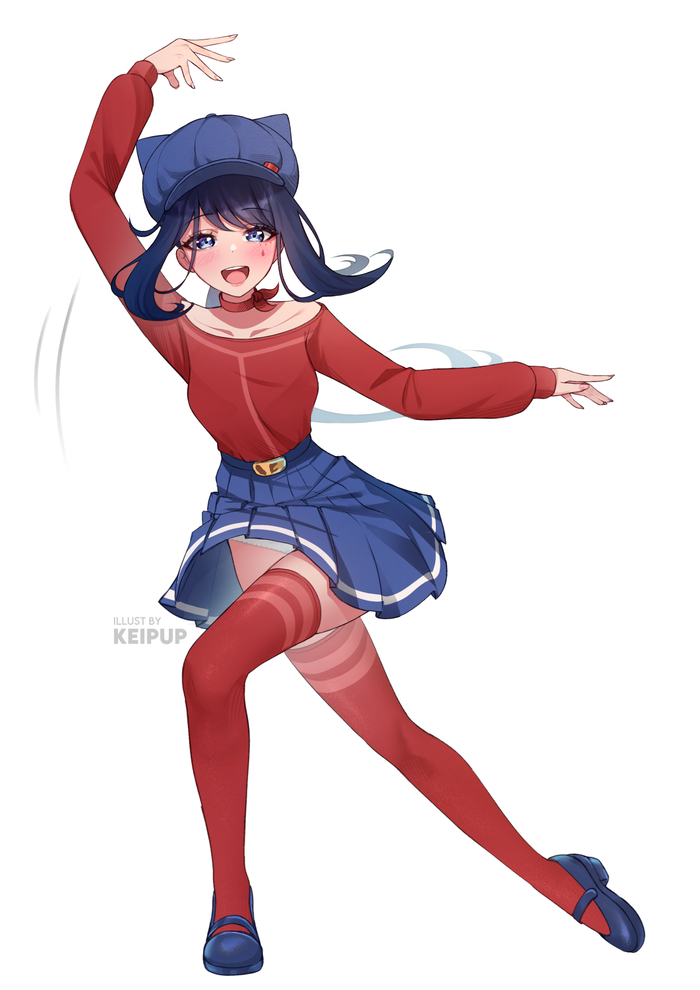   Anime Art, , Game Art, Miside, Cool Mita (MiSide), Pixiv, 