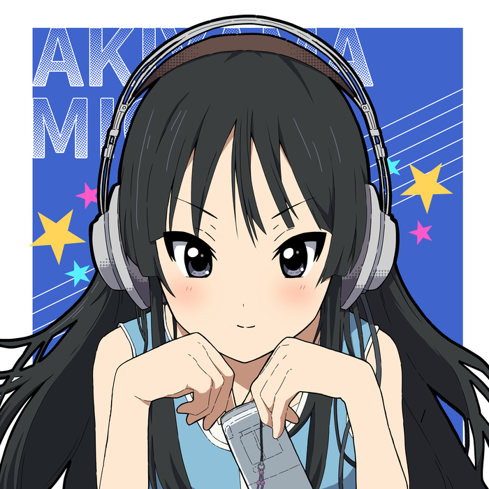   Anime Art, , K-on, Akiyama Mio, Pixiv