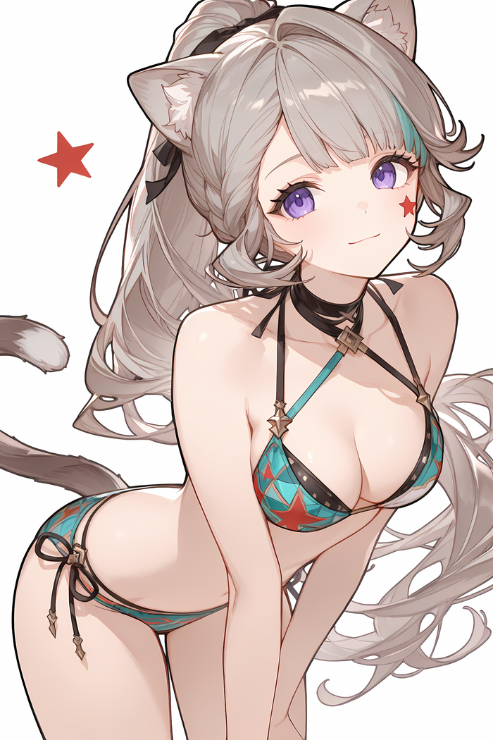  Genshin Impact, Lynette (Genshin Impact), , , , , Anime Art,  ,  , Animal Ears, 