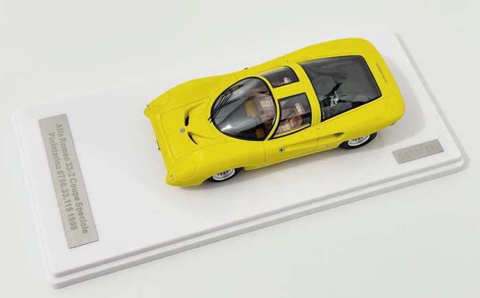 1/43 MATRIX 1969 ALFA ROMEO TIPO 33 COUPE SPECIALE BY PININFARINA Авто, Масштабная модель, Моделизм, Картинки, Картинка с текстом, 1:43, Коллекция