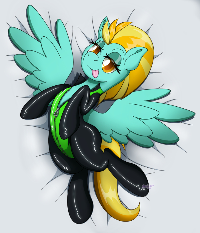  My Little Pony, Ponyart, Lightning Dust