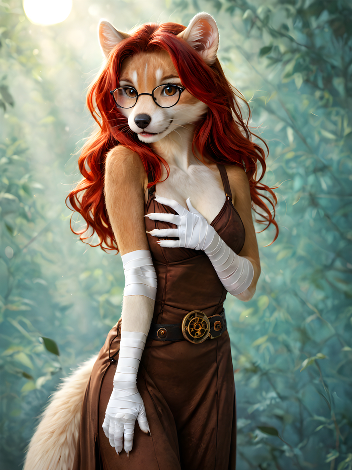    Wolfmks #2160 ,  , Furry Art, Furotica, Furotica female,  , Stable diffusion 3, 