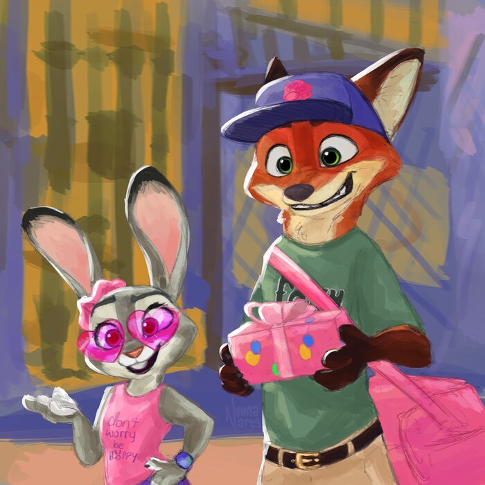 Don't worry, be happy ,  2,   , Judy Hopps, Nick Wilde, , , , 