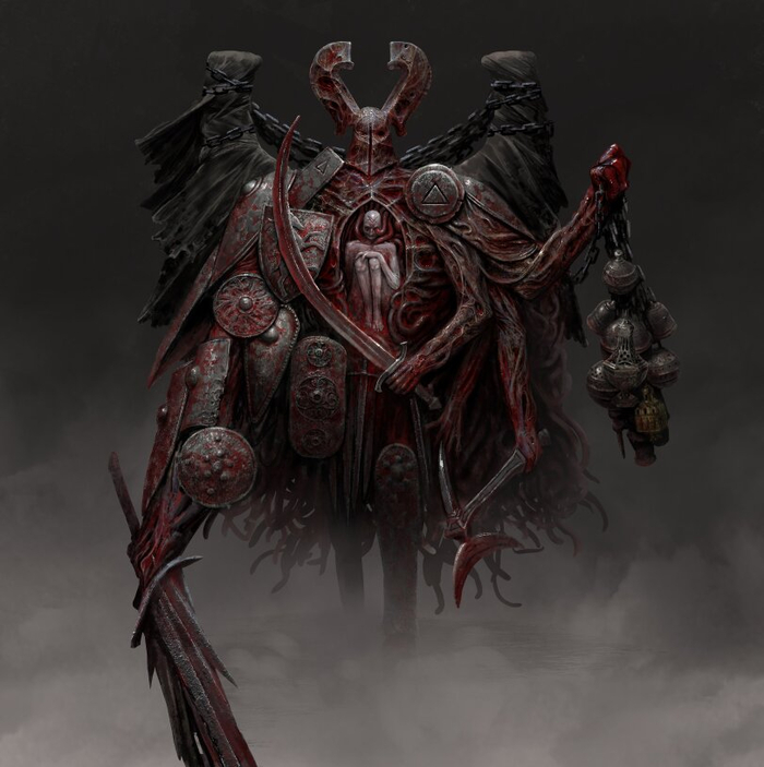 Оскверненные святые - это самое ценное достояние Владык Ада: мужчины и женщины, которым когда-то было суждено стать святыми, великими пророками или праведницами по Божьему Замыслу, но которые сбились с пути и впали в Немилость.