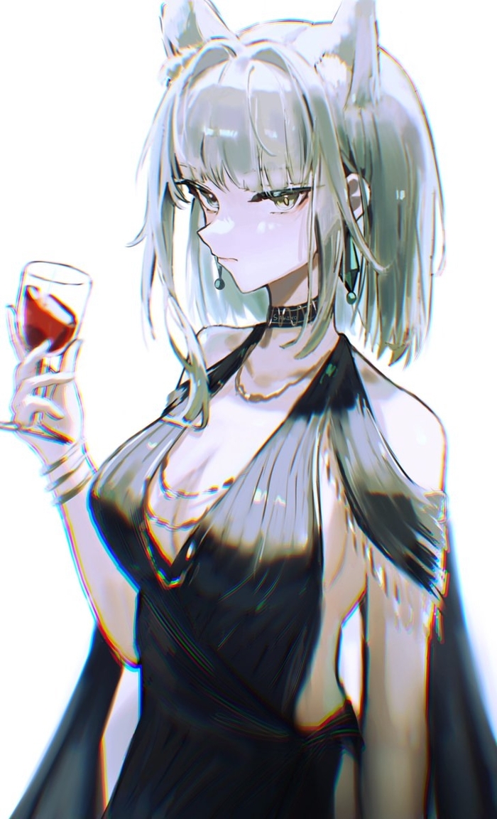    , Anime Art, Arknights, Kaltsit, Lin Yuhsia, 