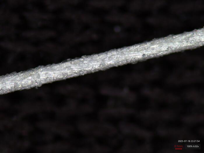 А вот так — нить с покрытием