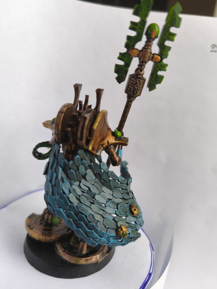 Имотех Повелитель Бурь (ну почти) Warhammer 40k, Necrons, Настольные игры, Длиннопост