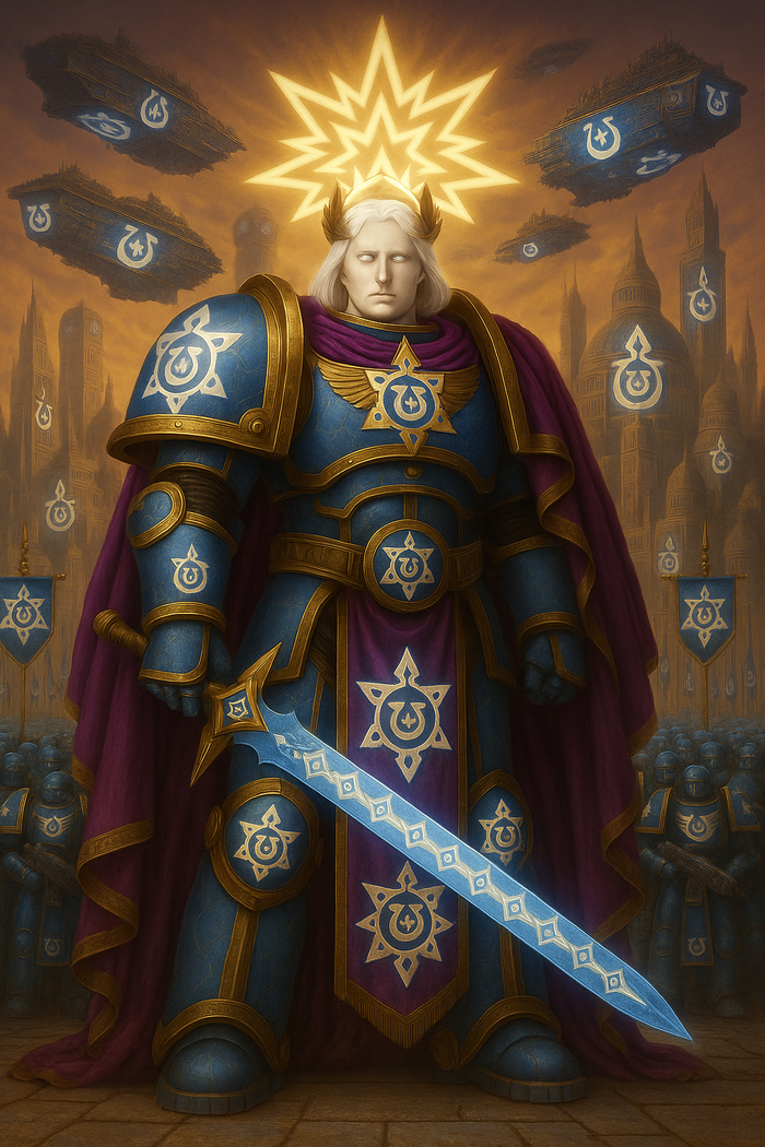      Warhammer 42000   Warhammer 40k, ,  , ChatGPT, Ultramarines, Adeptus Astartes, Imperium, , Wh Art