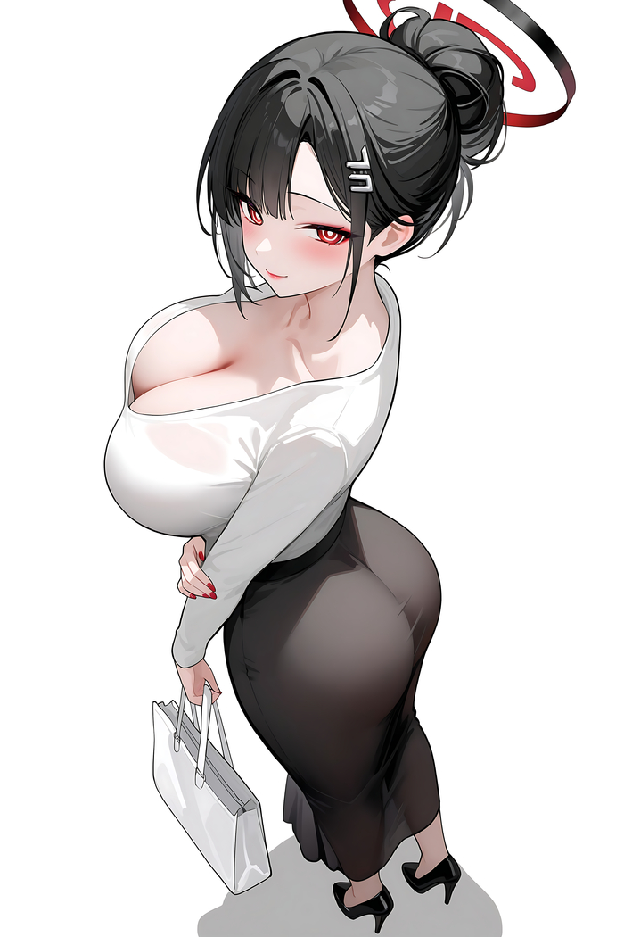 Tsukatsuki Rio , Anime Art, Blue Archive, Tsukatsuki Rio, ,    ,  ,  ,  ,  , 