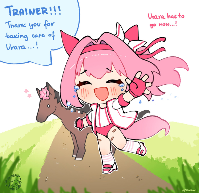 Haru Urara , Anime Art, Uma Musume Pretty Derby, Haru Urara, Animal Ears, ,  ,  , , , , Twitter ()