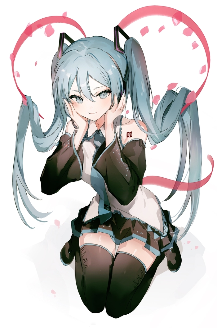Miku , Anime Art, Hatsune Miku, Vocaloid