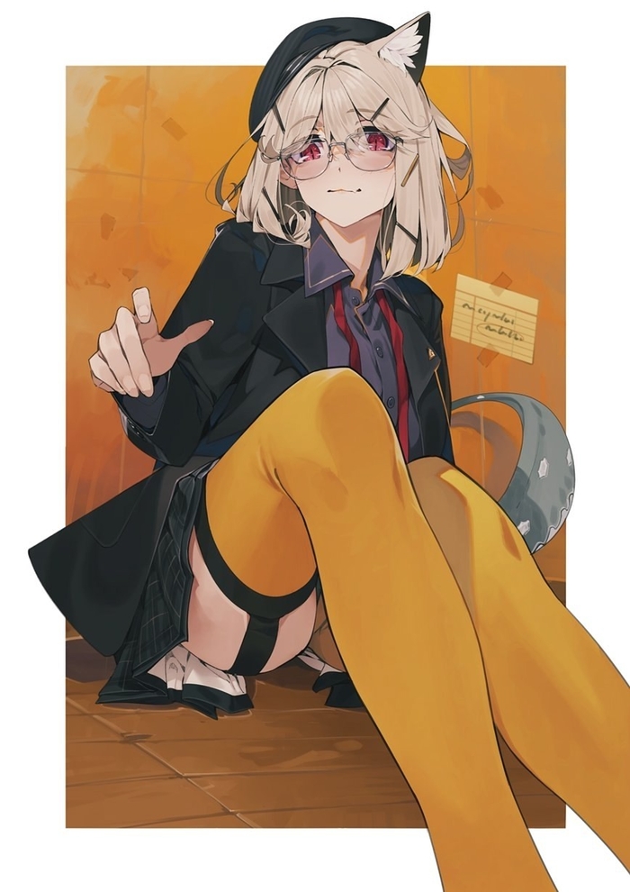 Utage , Anime Art, Animal Ears, Arknights, Utage (Arknights)