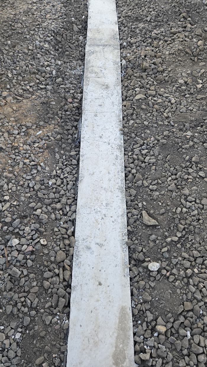 Снял опалубку. Красота.