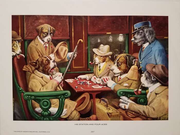 His Station and Four Aces