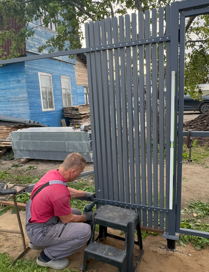 Сложности будут с калиткой