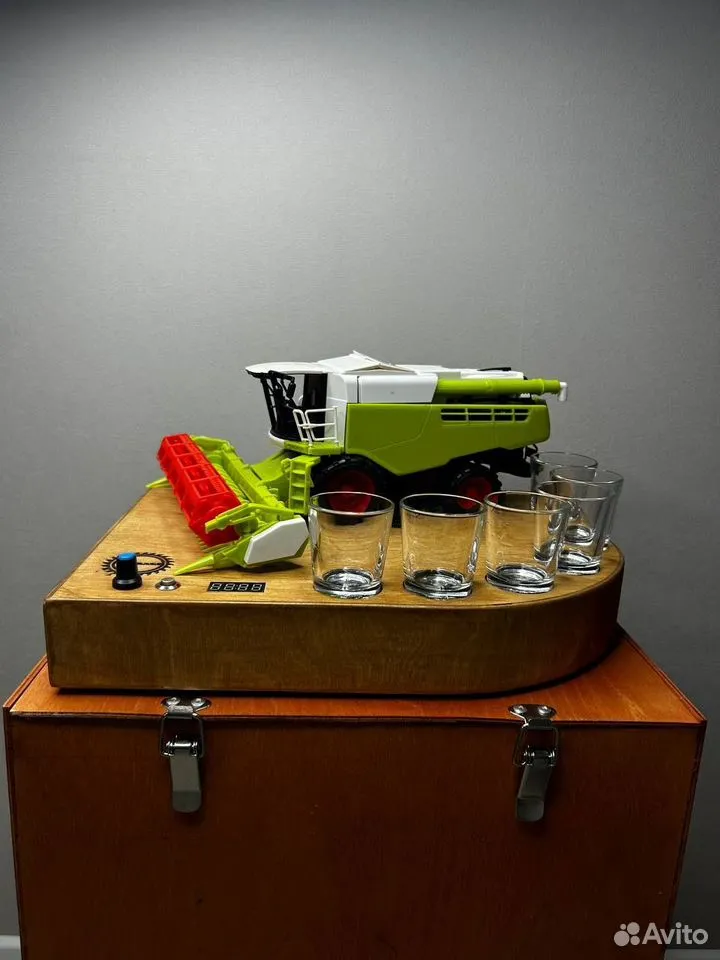 We are all combine operators sometimes... - Short videos, Vertical video, Combine harvester, Video, Dispenser, Alcohol