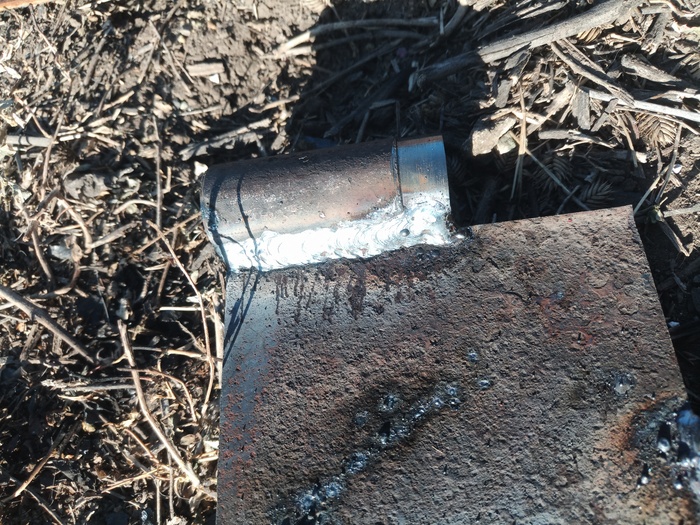 Лучший сварочный шов за всю мою любительскую практику