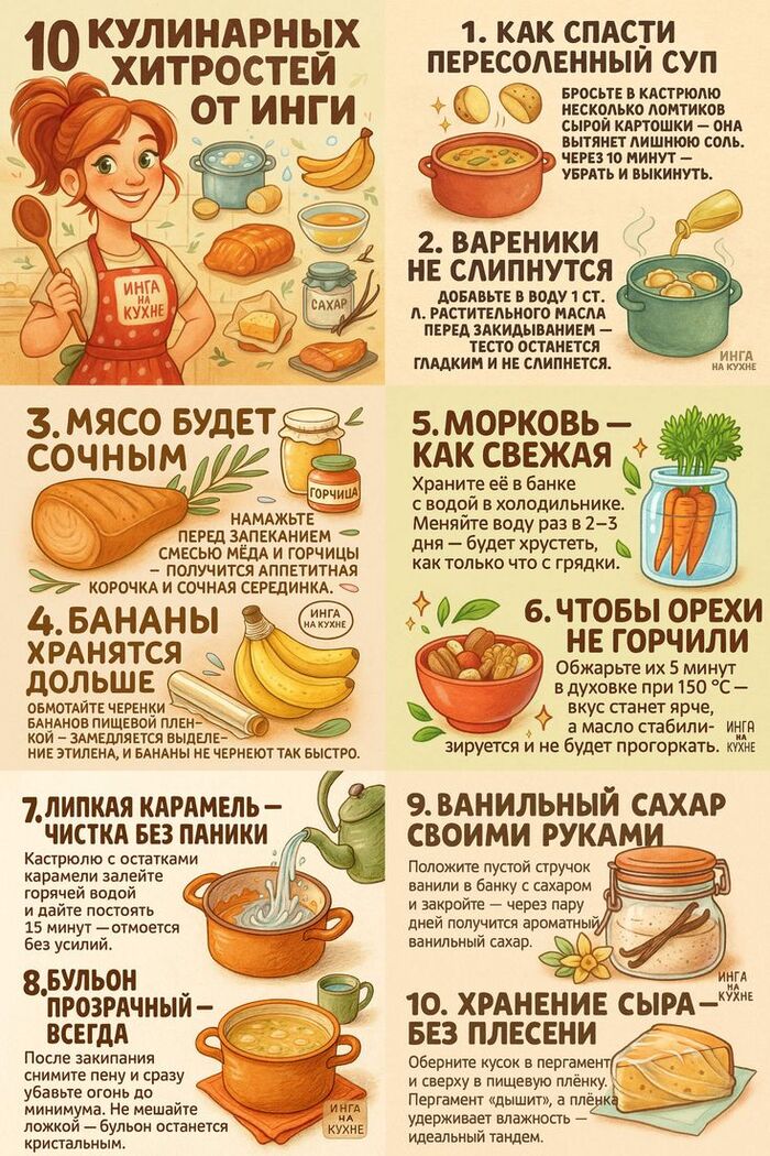 Кулинарные хитрости