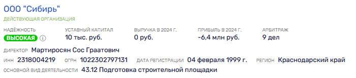и стройплощадку подготавливает