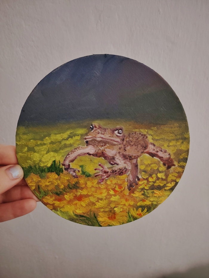 Новая среда, новая жаба