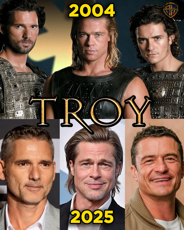 Звезды легендарного фильма «Троя» 21 год спустя!