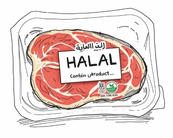 ХАЛЯЛесодержащий продукт - Моё, Халяль, Продукты, Религия, Обман клиентов, Длиннопост, Маркировка, Мат, Волна постов, Юмор