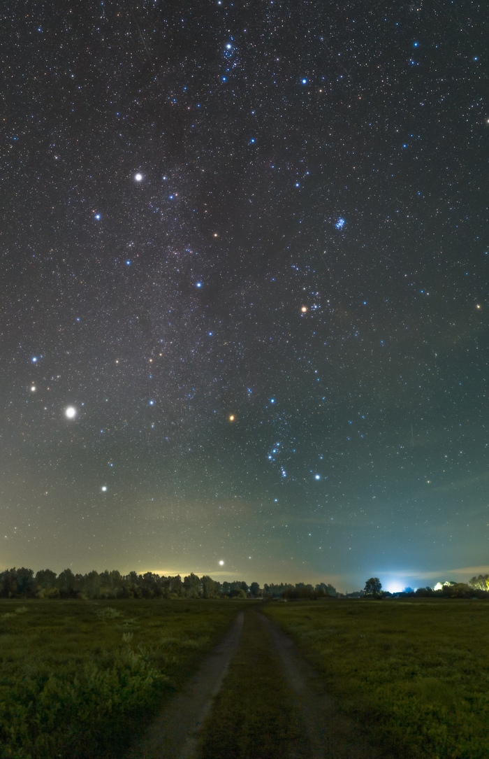 Орион и его окружение