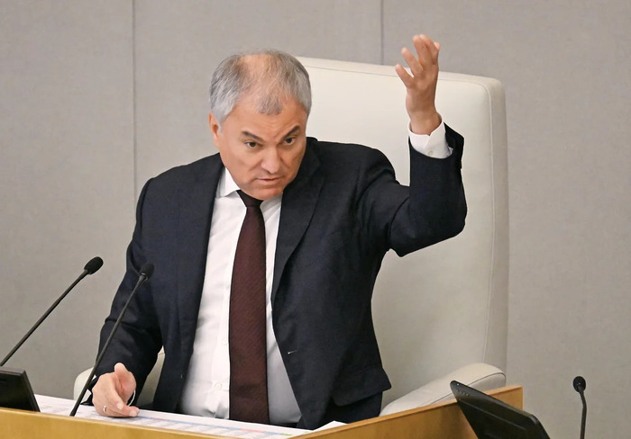 Фото: Председатель Госдумы Вячеслав Володин / Дмитрий Духанин, Коммерсантъ